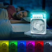 Cargar imagen en el visor de la galería, Ventilador Climatizador con pulverizador portátil
